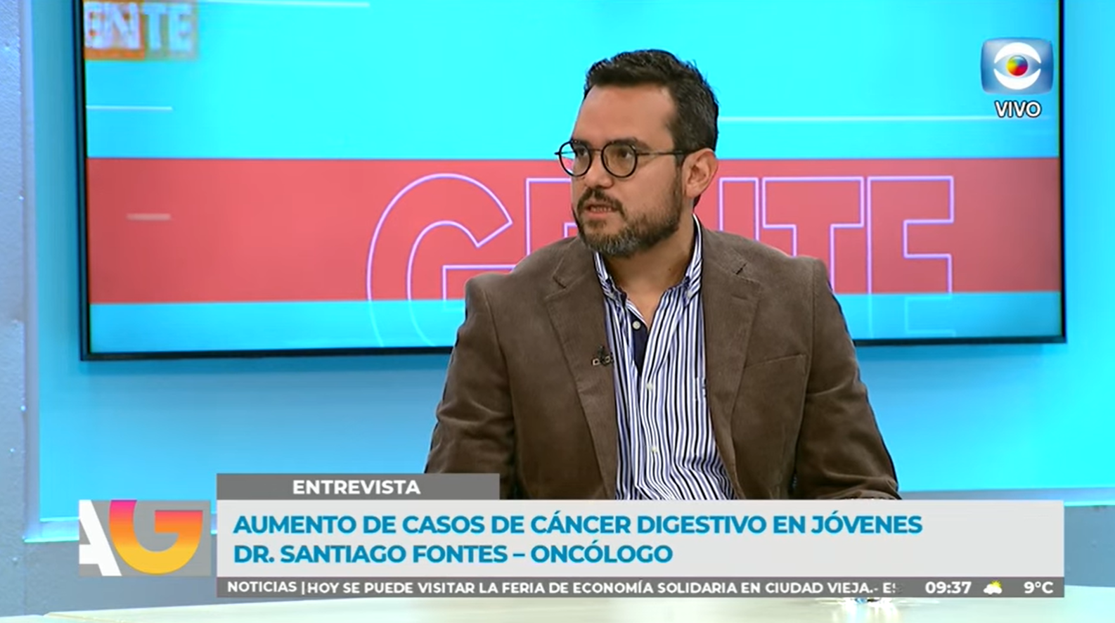 Entrevista- Aumento de casos de cáncer digestivo en adultos jóvenes/ Dr. Santiago Fontes